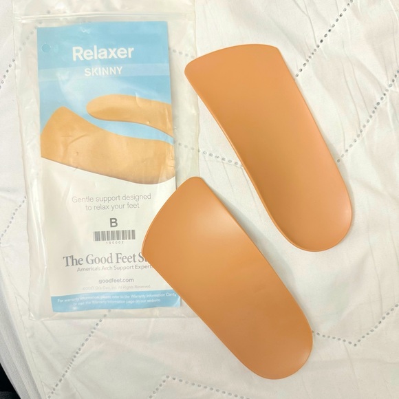 The Good Feet Store Relaxer Skinny Shoe Inserts – Size B (NEW) - Picture 1 of 4